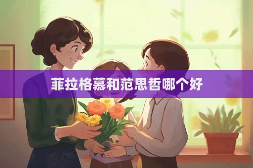 菲拉格慕和范思哲哪个好  第1张