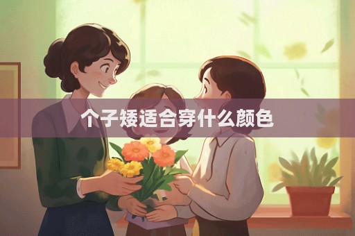 个子矮适合穿什么颜色  第1张