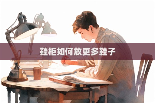 鞋柜如何放更多鞋子