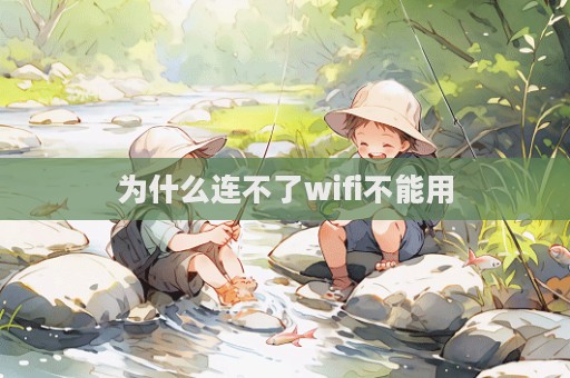 为什么连不了wifi不能用