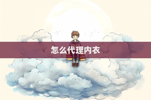 怎么代理内衣  第1张