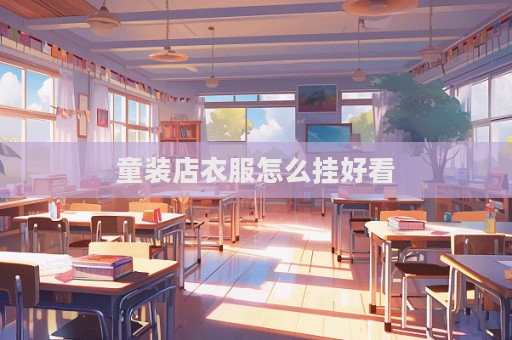 童装店衣服怎么挂好看  第1张