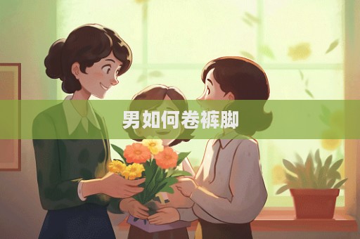 男如何卷裤脚  第1张