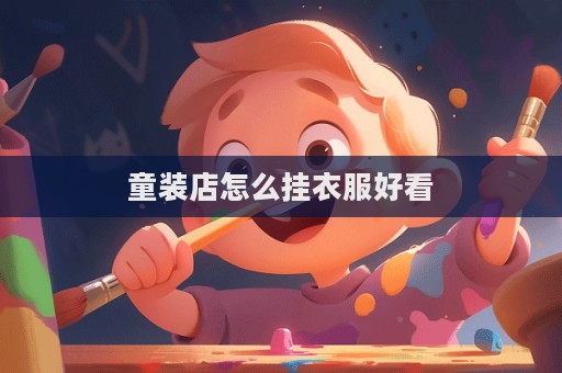 童装店怎么挂衣服好看  第1张