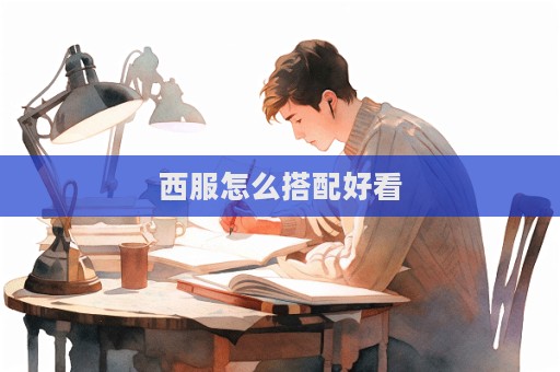 西服怎么搭配好看  第1张
