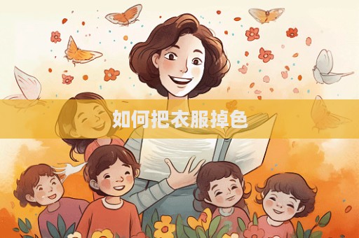 如何把衣服掉色  第1张