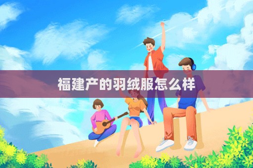 福建产的羽绒服怎么样  第1张