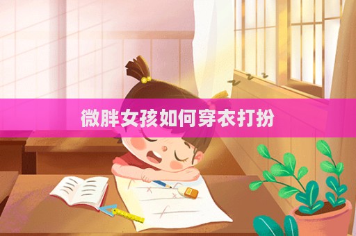 微胖女孩如何穿衣打扮  第1张