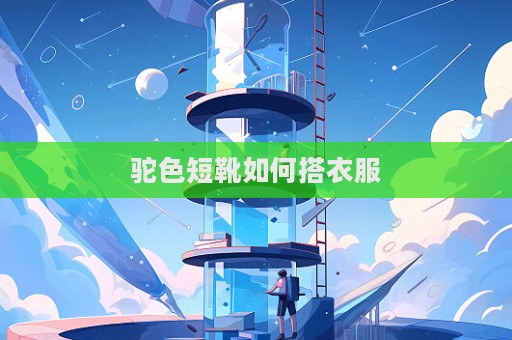 驼色短靴如何搭衣服  第1张