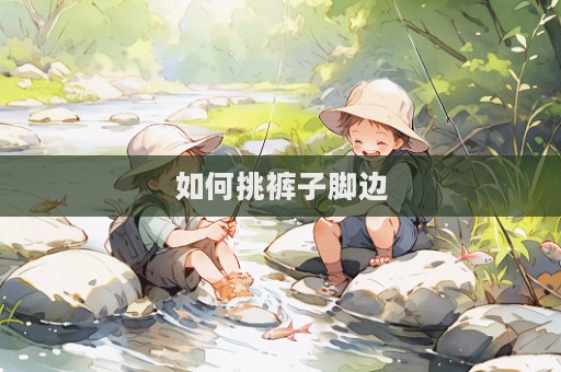 如何挑裤子脚边