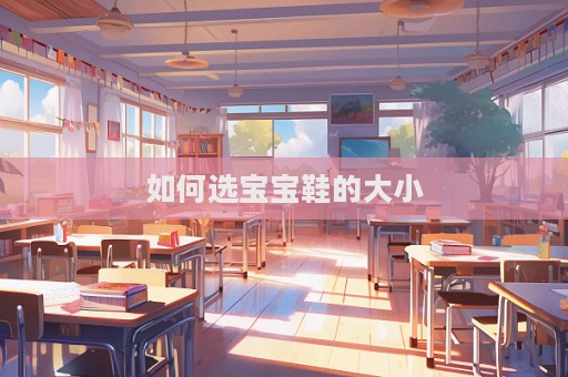 如何选宝宝鞋的大小