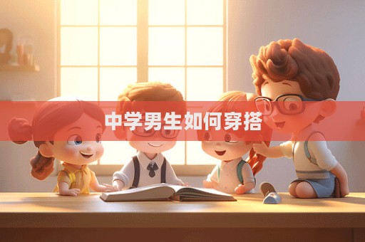 中学男生如何穿搭  第1张