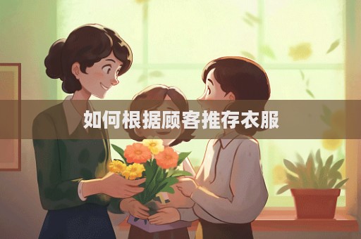 如何根据顾客推存衣服  第1张