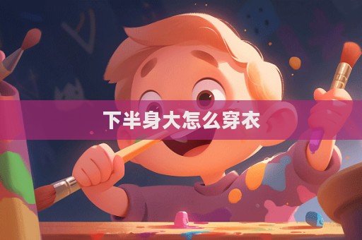 下半身大怎么穿衣  第1张