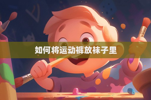 如何将运动裤放袜子里
