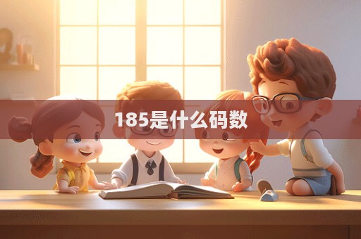 185是什么码数  第1张