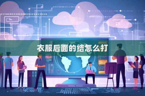 衣服后面的结怎么打  第1张