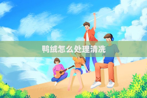 鸭绒怎么处理清冼