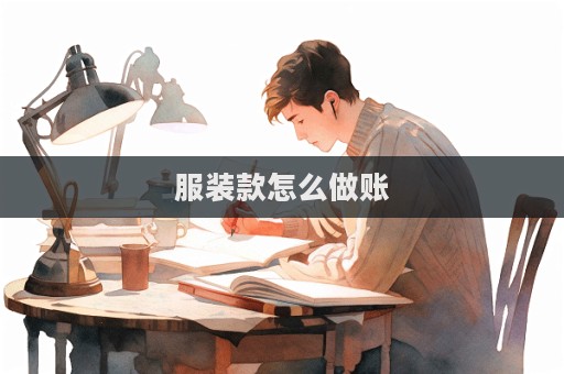 服装款怎么做账