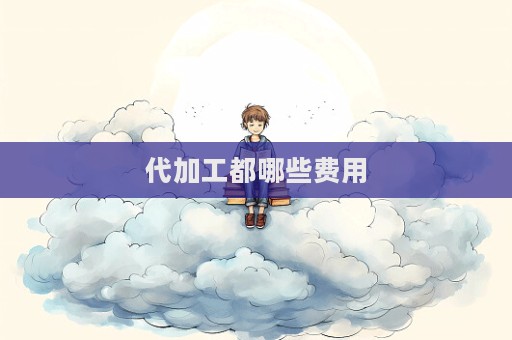代加工都哪些费用  第1张