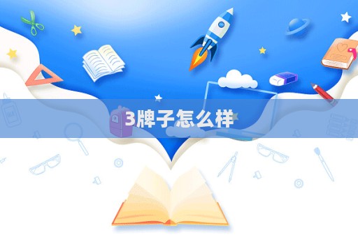 3牌子怎么样