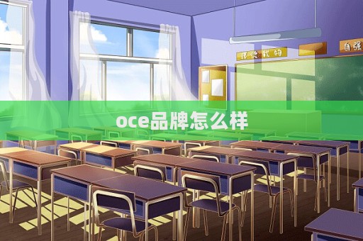 oce品牌怎么样  第1张