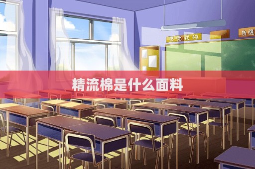 精流棉是什么面料