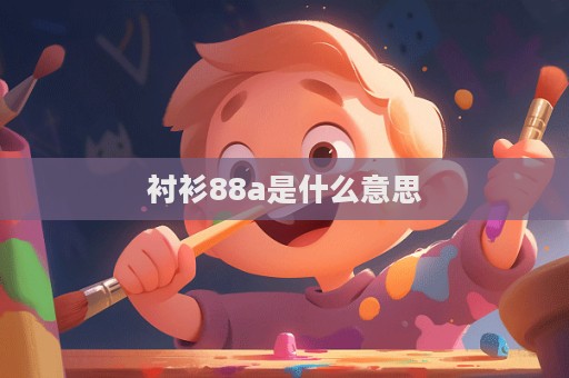 衬衫88a是什么意思