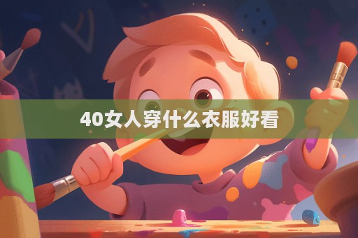 40女人穿什么衣服好看