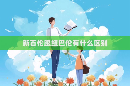 新百伦跟纽巴伦有什么区别