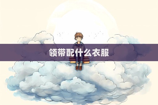 领带配什么衣服
