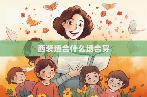 西装适合什么场合穿