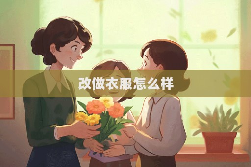 改做衣服怎么样