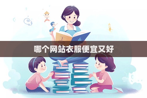 哪个网站衣服便宜又好  第1张