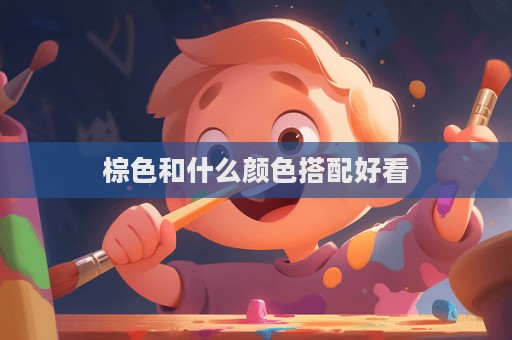 棕色和什么颜色搭配好看  第1张