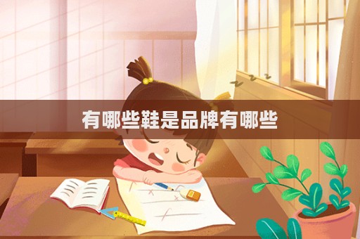 有哪些鞋是品牌有哪些