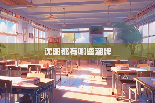 沈阳都有哪些潮牌  第1张