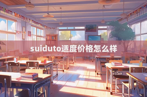 suiduto适度价格怎么样  第1张