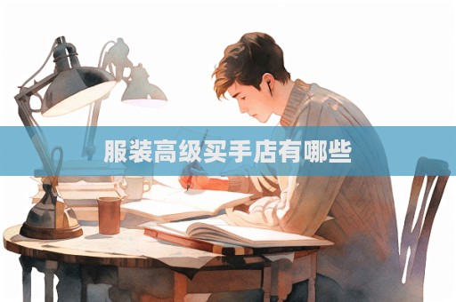 服装高级买手店有哪些