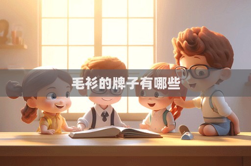 毛衫的牌子有哪些  第1张
